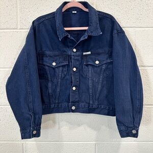 Vintage USA Brand Women’s Denim Jacket – Size XL – Made in USA